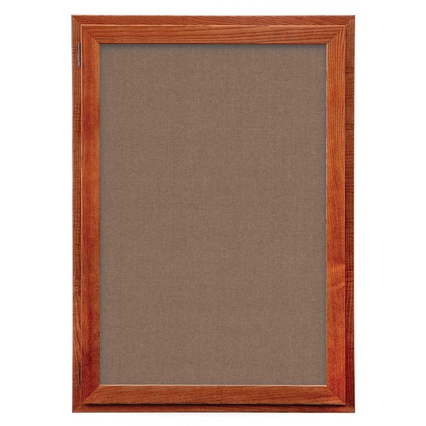 Outdoor Enclosed Combo Board, 72"x36", Black Frame/Black Porc & Pearl
